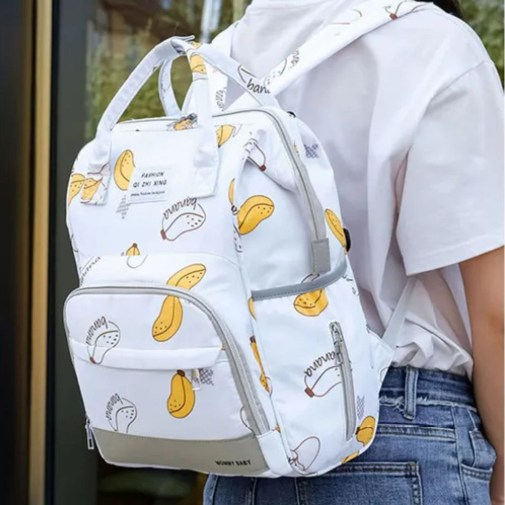 Plecak na pieluchy z izolowanymi kieszeniami | NomadiCare Urban Diaper Backpack – Przestronny, wodoodporny plecak przewijający dla rodziców