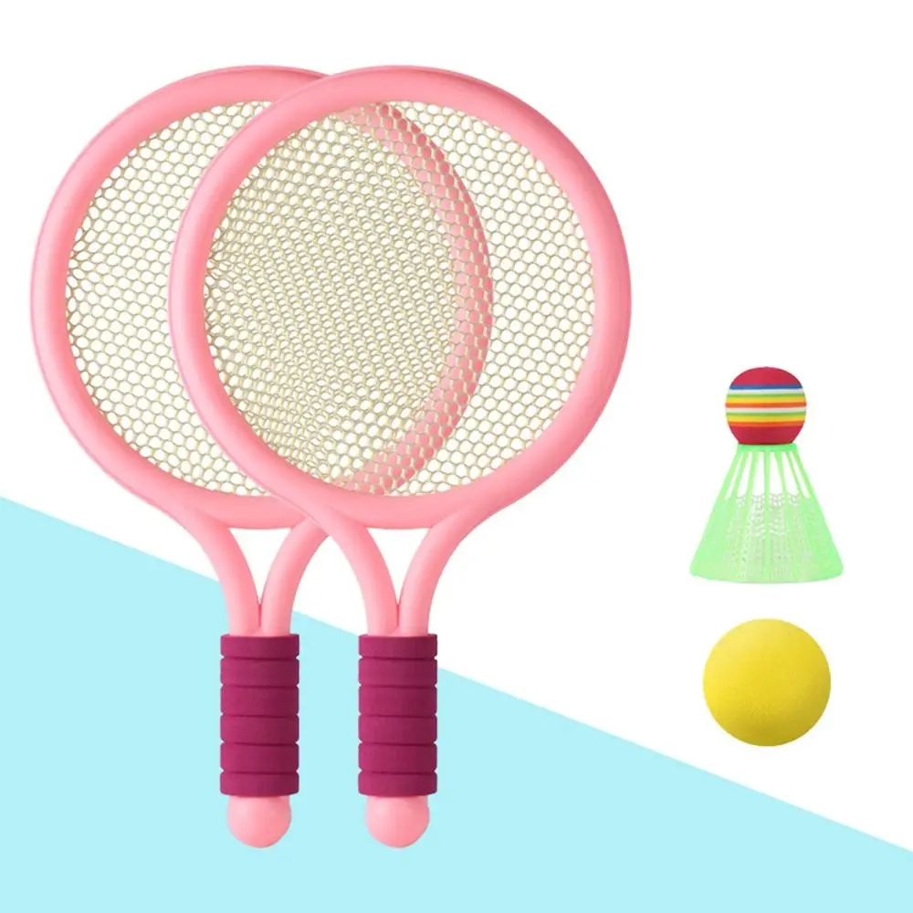 Playvora SkyBeast Duo – Dziecięcy Zestaw Rakietek do Tenisa i Badmintona | Bezpieczna i Aktywna Zabawa na Świeżym Powietrzu