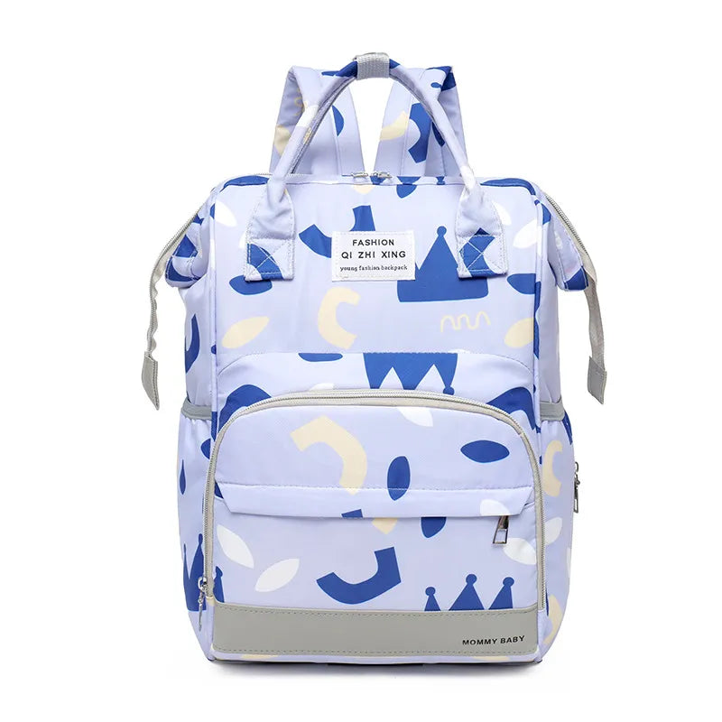 Plecak na pieluchy z izolowanymi kieszeniami | NomadiCare Urban Diaper Backpack – Przestronny, wodoodporny plecak przewijający dla rodziców