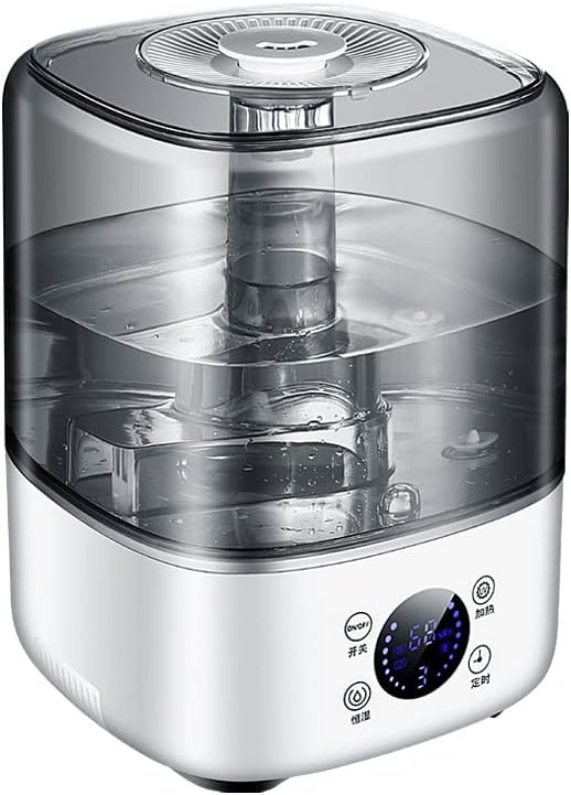 FreshMist Smart Humidifier – 5L Ultradźwiękowy Nawilżacz Powietrza z Aplikacją, Olejkami Eterycznymi i Bezpieczny dla Dzieci