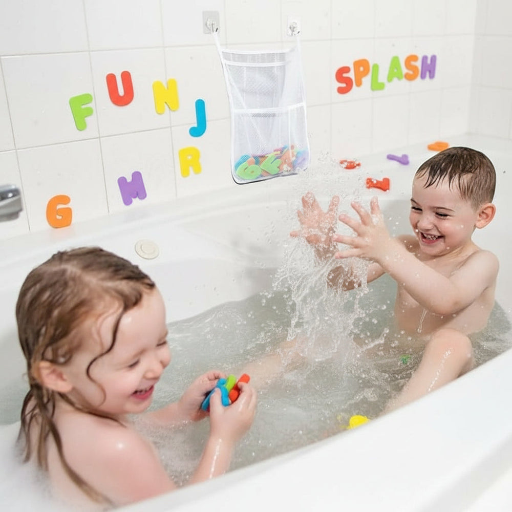 AquaNest – Siatka do Przechowywania Zabawek Kąpielowych
