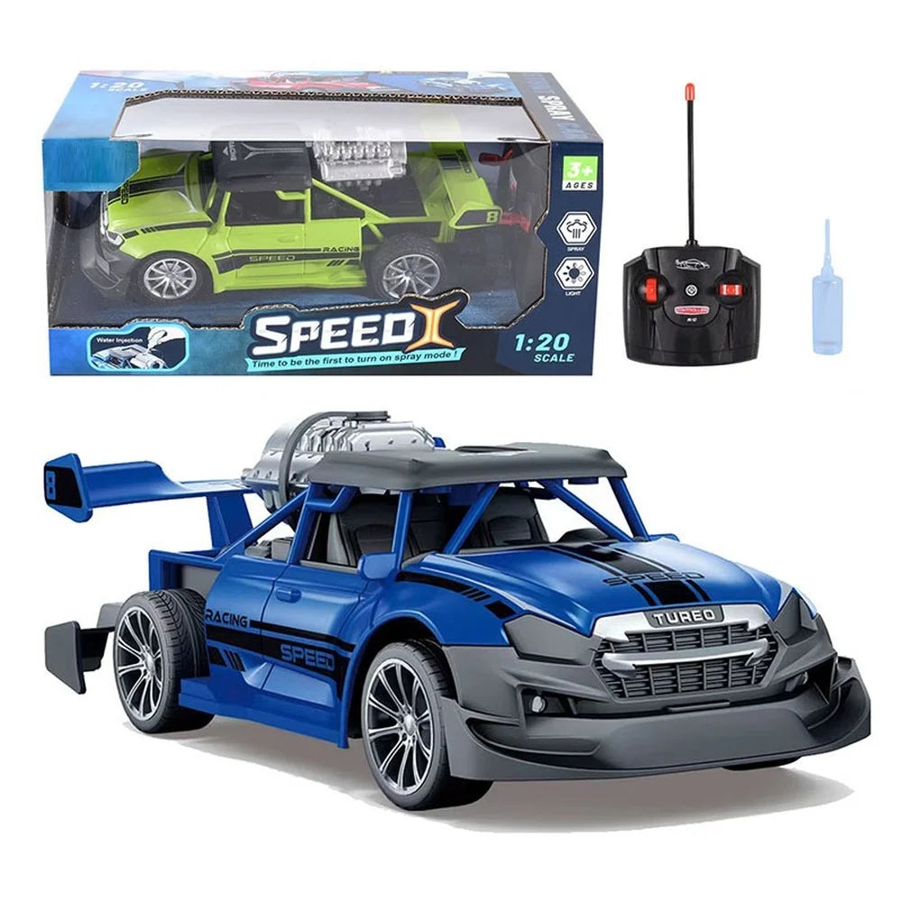 TurboBlast RC Racer – Samochód Zdalnie Sterowany dla Dzieci z Funkcją Wodną