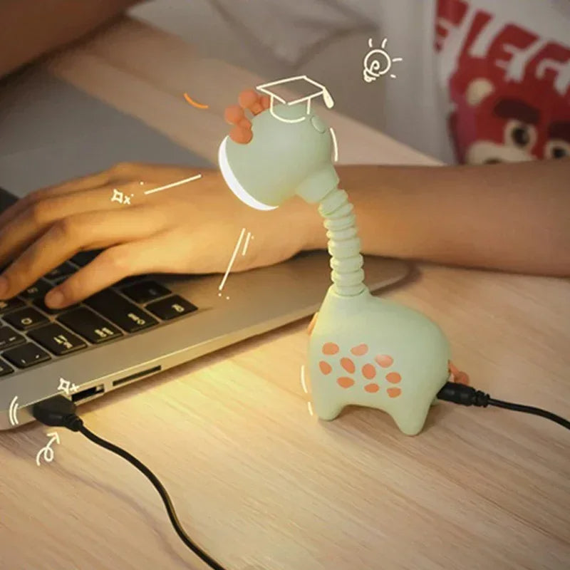 Lampka Nocna dla Dziecka Silikonowa – Ładowana przez USB