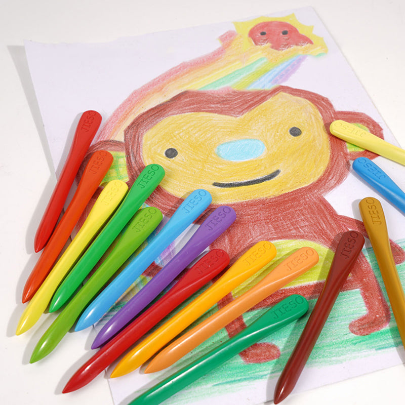 Zestaw Wymazywalnych Kredek ColorCraft – Bezpieczne Nietoksyczne Kolory dla Kreatywnych Dzieci