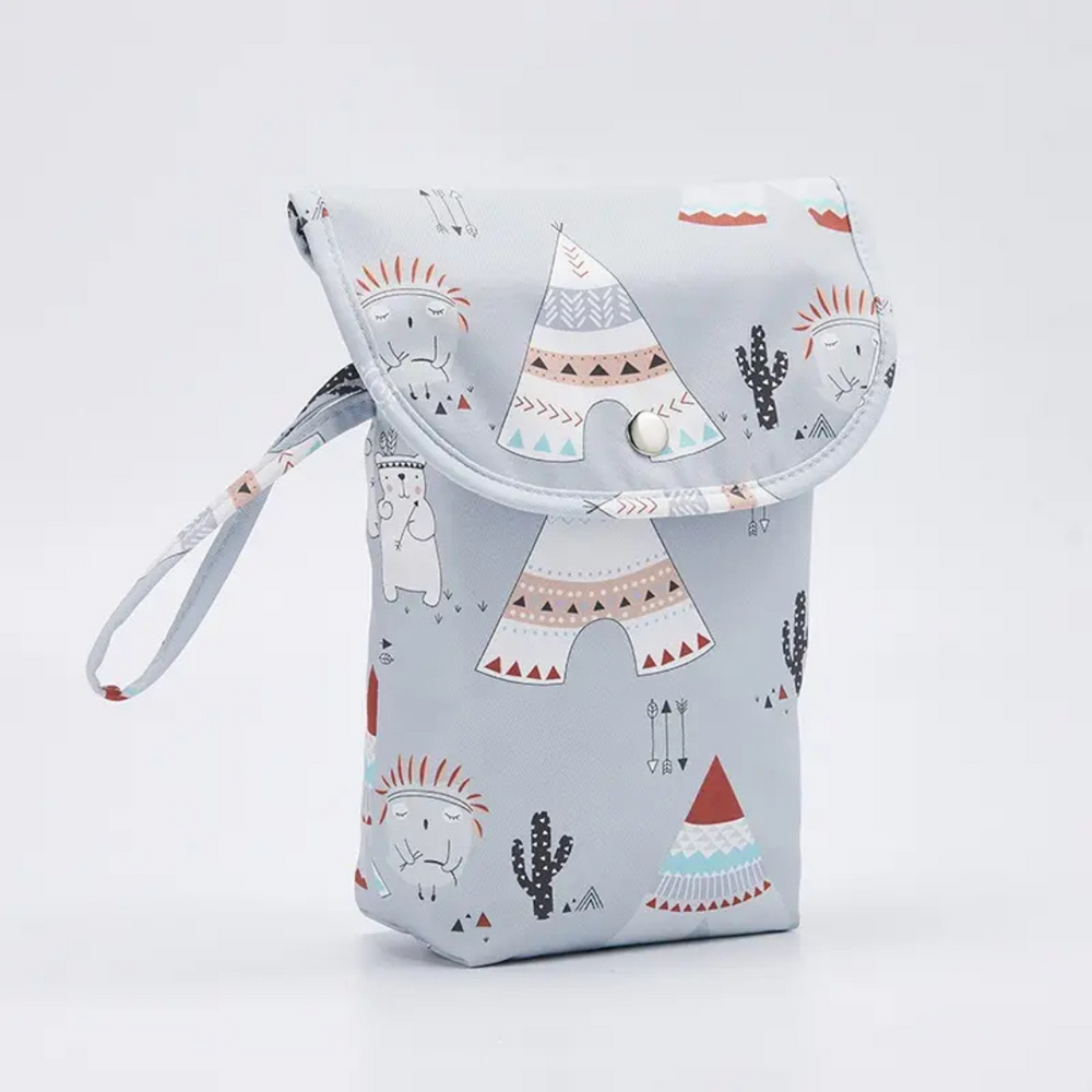 Diaper Baggies – Wodoodporna, Kompaktowa Torba na Pieluszki i Akcesoria dla Niemowląt | Wygodna, Stylowa Torba Podróżna