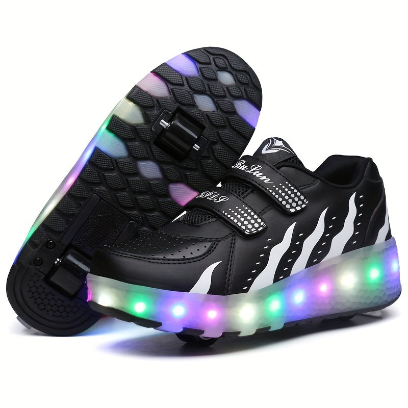 FlashRunners LED Roller Sneakers – Zdejmowane Kółka | Rozmiar 26-35