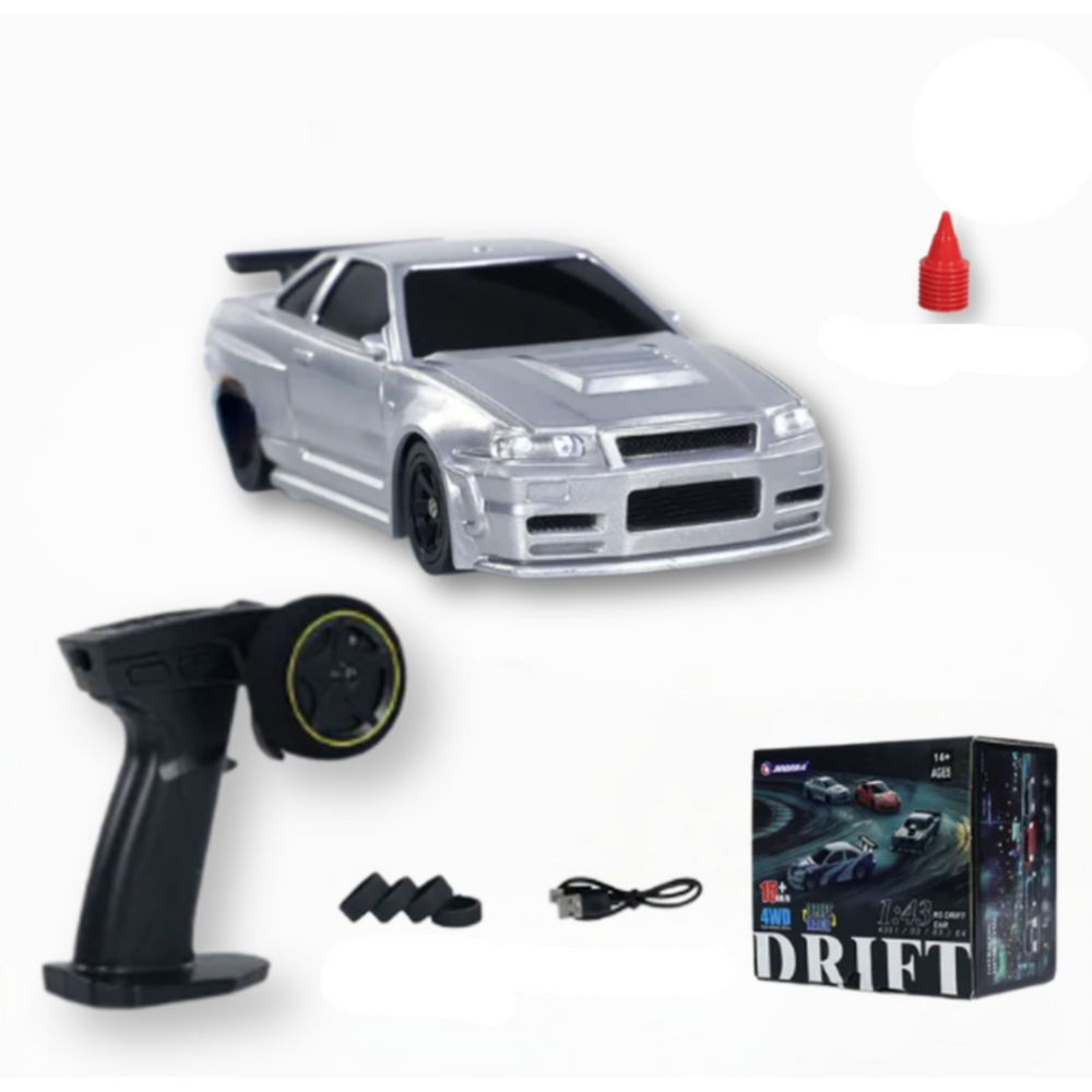 Mini Samochód RC Drift – Szybki Racer Driftowy z Pilotem (6+)