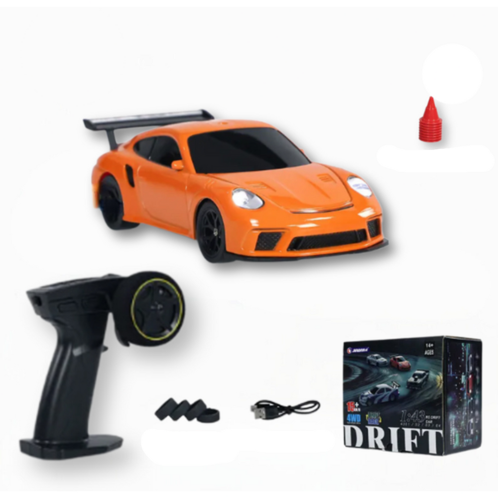 Mini Samochód RC Drift – Szybki Racer Driftowy z Pilotem (6+)