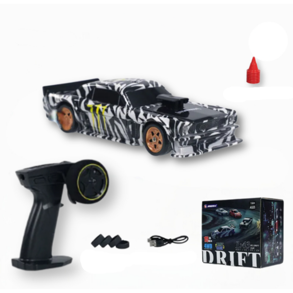 Mini Samochód RC Drift – Szybki Racer Driftowy z Pilotem (6+)