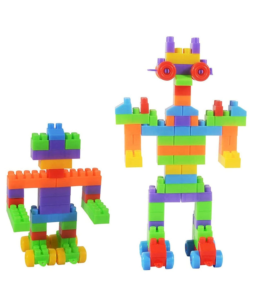 Kolorowy Zestaw Konstrukcyjny dla Dzieci – Linkaroo Creative Blocks Zabawka Edukacyjna 3+