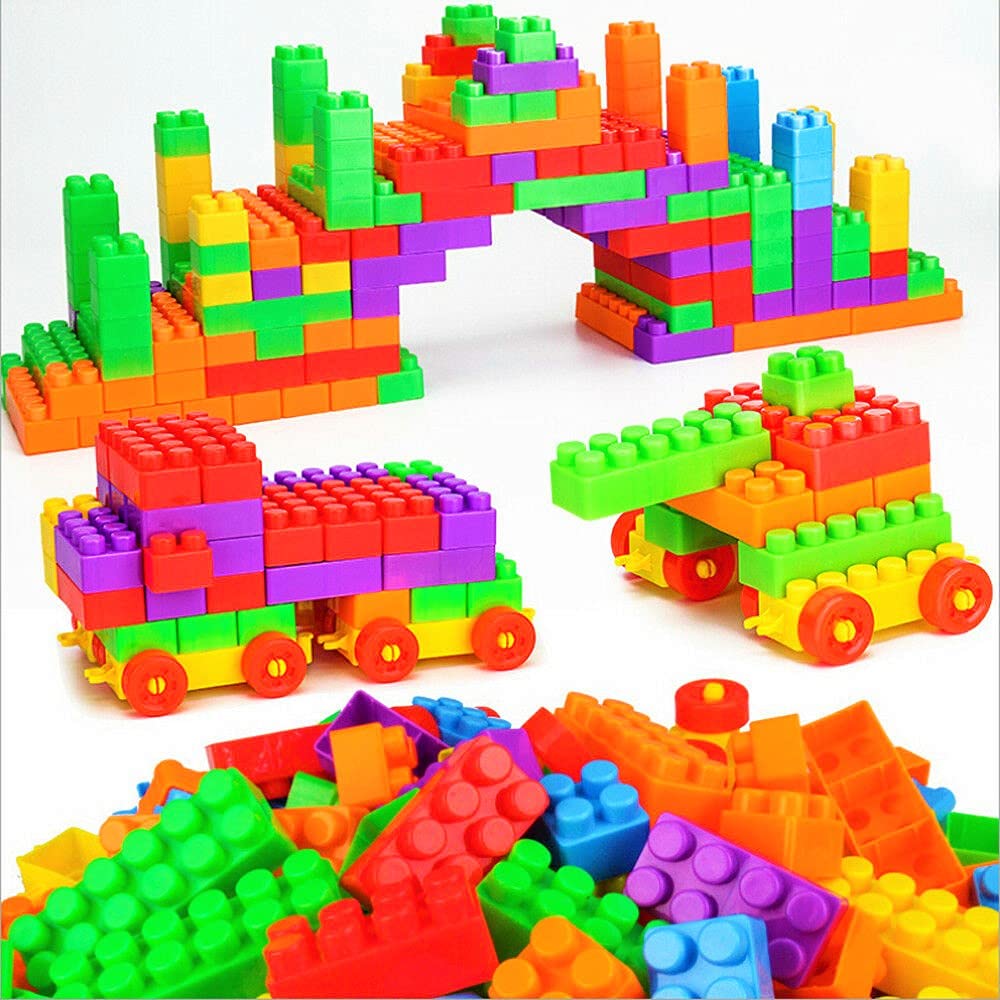 Kolorowy Zestaw Konstrukcyjny dla Dzieci – Linkaroo Creative Blocks Zabawka Edukacyjna 3+