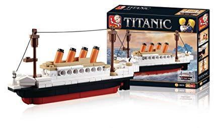 Zestaw Klocków Titanic 194 Elementy – Zabawka Statek Dla Dzieci 6+