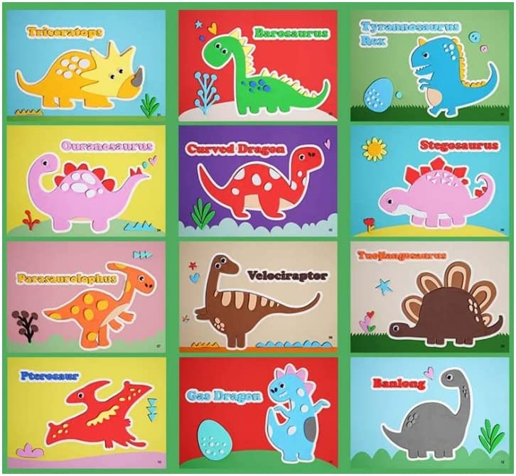 Crealoom Stick&Shape Foam Art Set – Kreatywna Zabawa 3D dla Dzieci od 3 Roku Życia