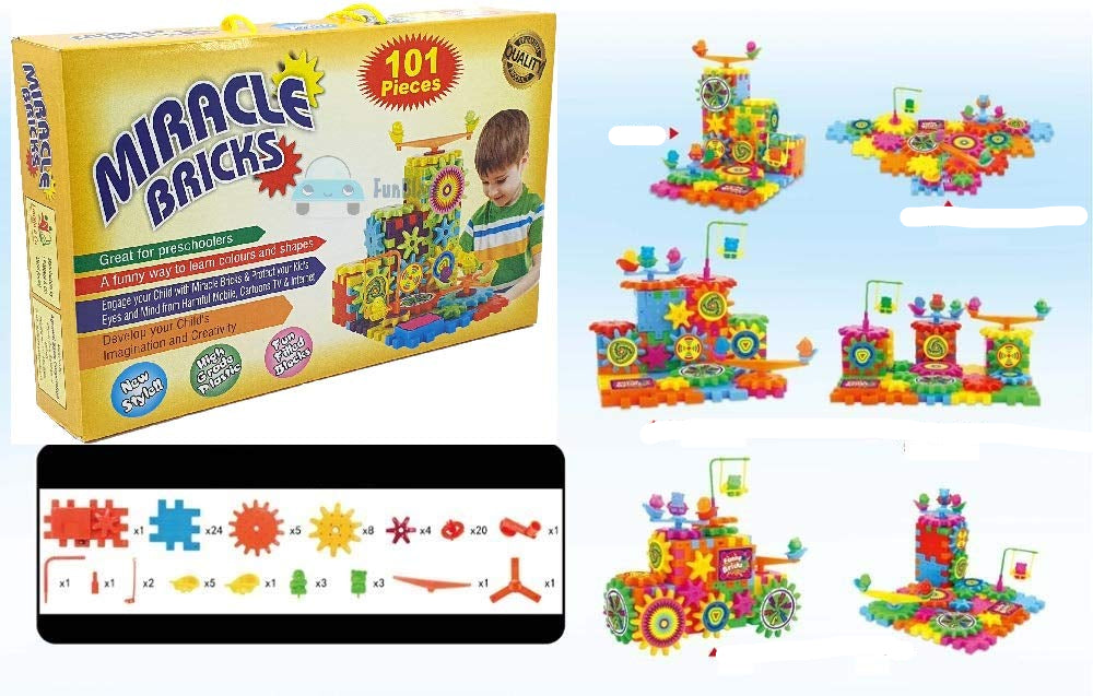 Zestaw Konstrukcyjny STEM z Trybami i Napędem Elektrycznym – GearWorks Motion Lab Zabawka Budowlana 3D dla Dzieci