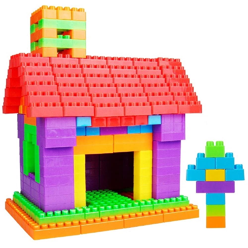 Kolorowy Zestaw Konstrukcyjny dla Dzieci – Linkaroo Creative Blocks Zabawka Edukacyjna 3+