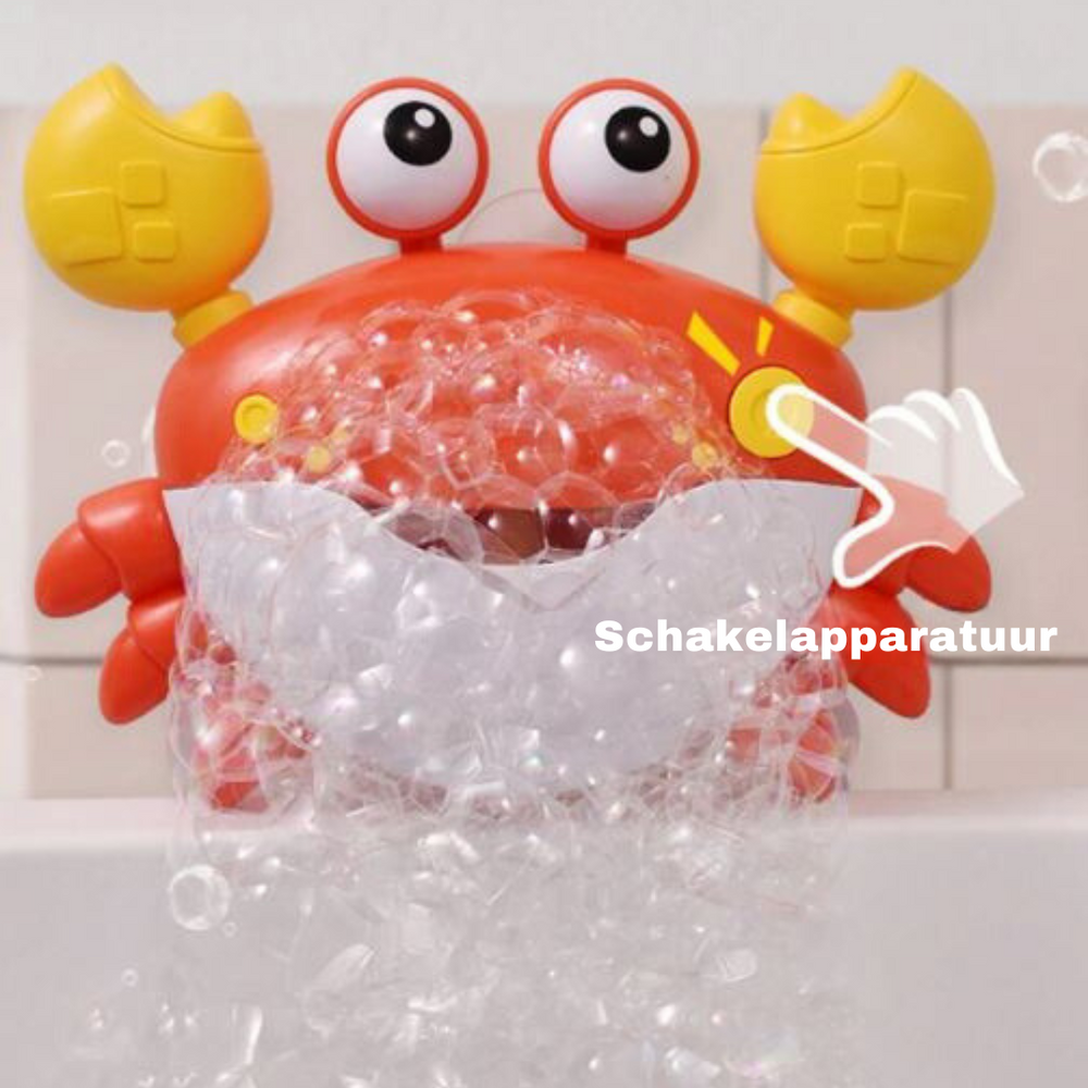 Krab Bąbelkowy Zabawka Do Kąpieli – Zabawny i Bezpieczny Wytwarzacz Baniek Dla Dzieci 3-6 Lat
