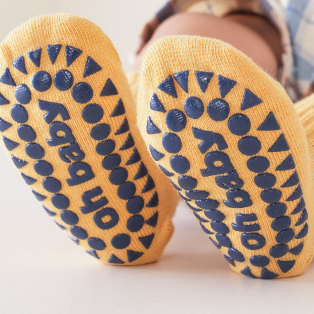 SafetySocks Skarpetki Antypoślizgowe dla Maluchów – Wygodne i Bezpieczne (0-4 Lata)