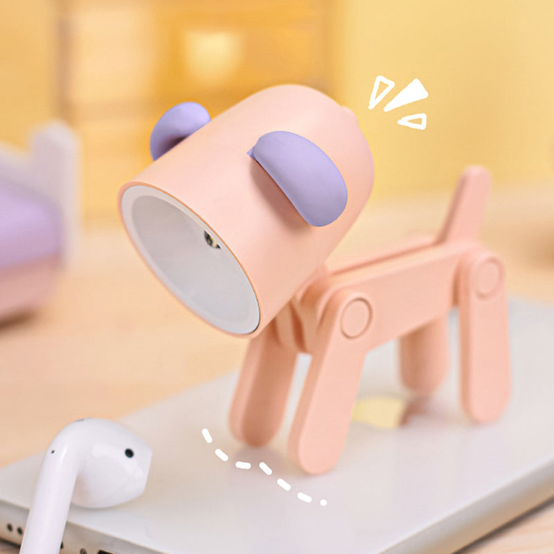 Lampka Nocna Piesek dla Dzieci – Elastyczne LED Ciepłe Światło USB do Ładowania