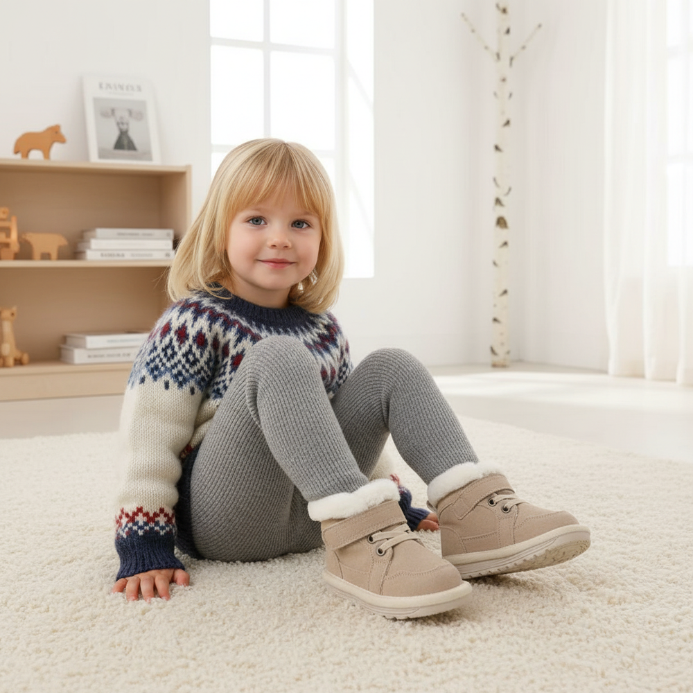 SnowBoots dla Maluchów – Ciepłe, Elastyczne Buty Dziecięce na Zimę