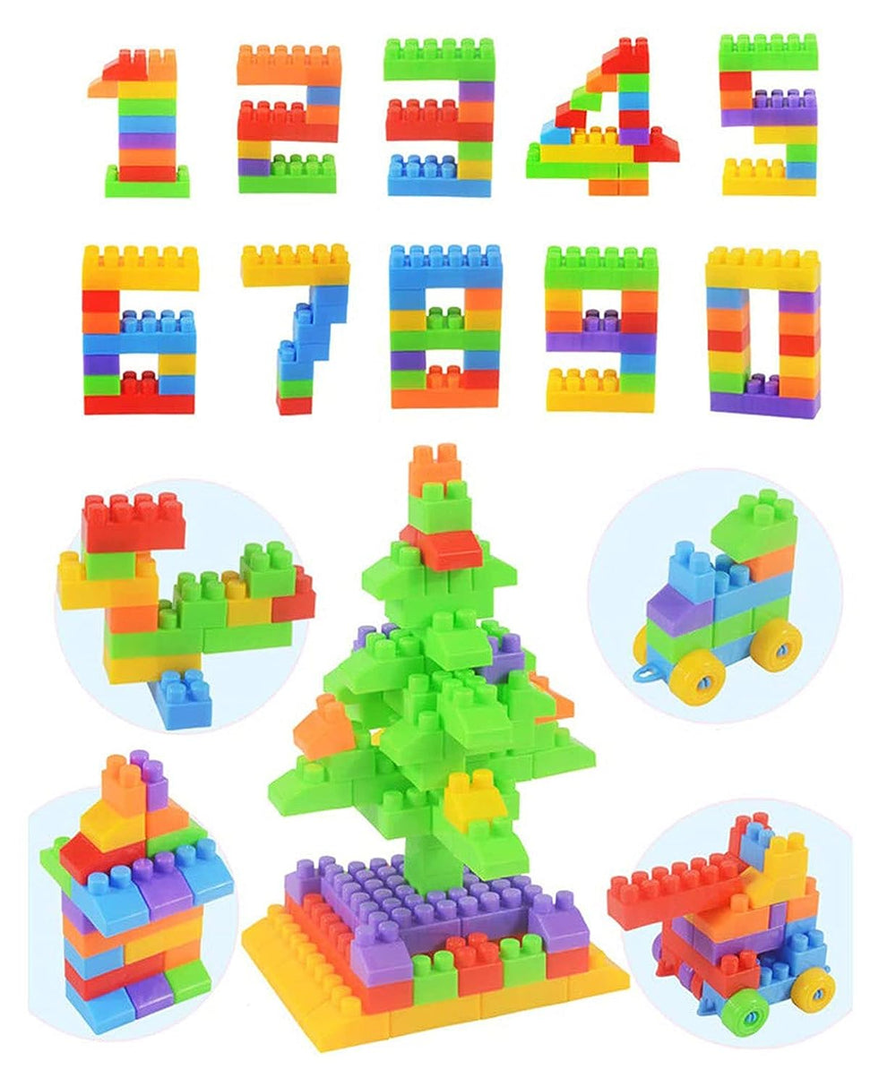 Kolorowy Zestaw Konstrukcyjny dla Dzieci – Linkaroo Creative Blocks Zabawka Edukacyjna 3+