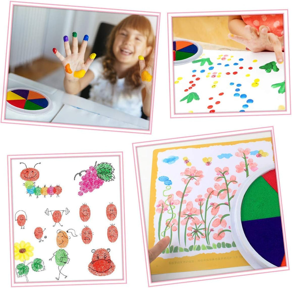 Zmywalne Farby Palcowe dla Dzieci – Zestaw ColorJoy ColorPlay