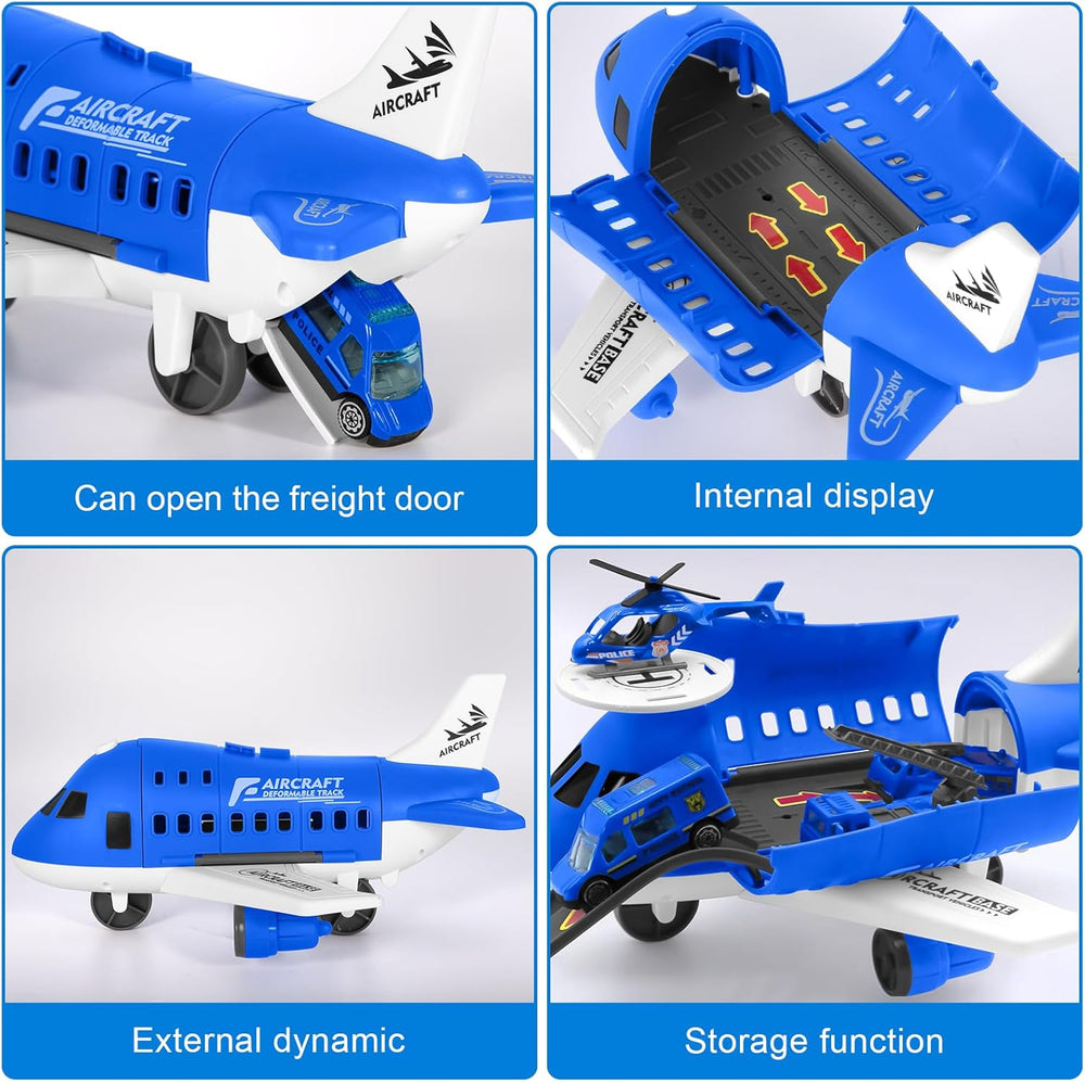 SkyPort Adventure Playset – Edukacyjna Zabawka Lotnisko dla Dzieci 3+ | Kreatywna Zabawa w Role i Rozwój Motoryki