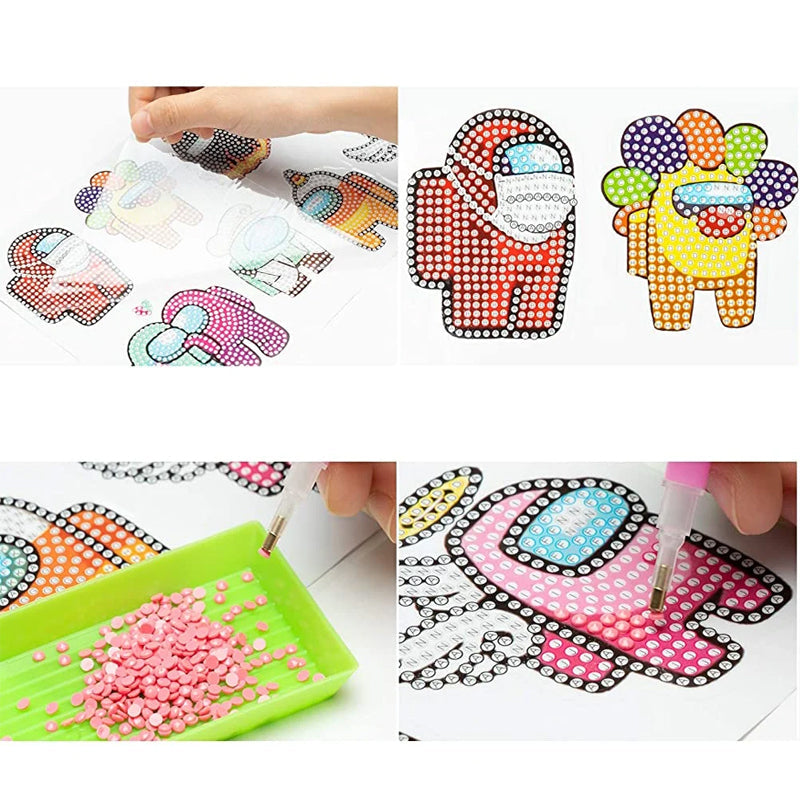 Malowanie Diamentami dla Dzieci – Kreatywny Zestaw DIY od 5 Lat | SparklePix