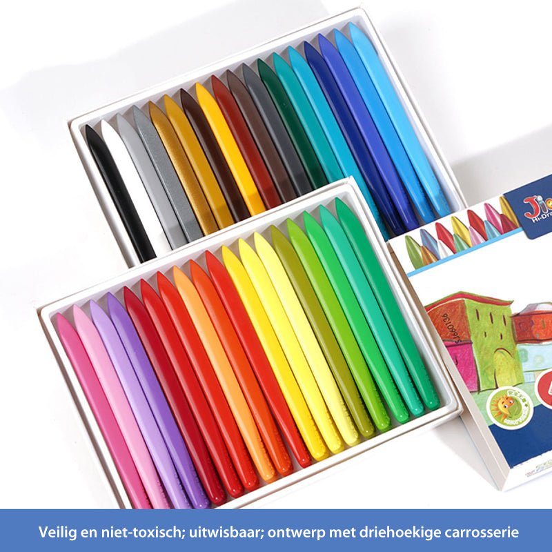 EcoCrayons Naturalne Kredki Woskowe – Ekologiczny Zestaw Kolorów