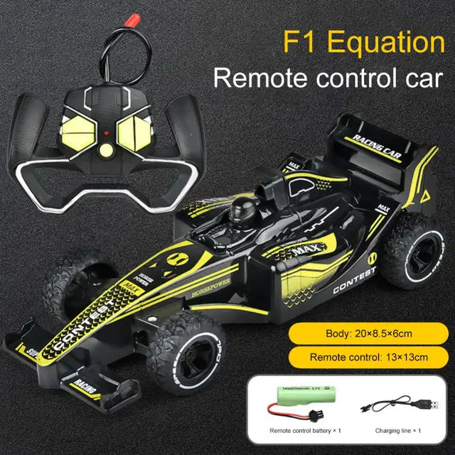 Velocity Racer F1 RC Car – Superszybki Samochód Formuły 1 na Radio dla Dzieci i Hobbystów