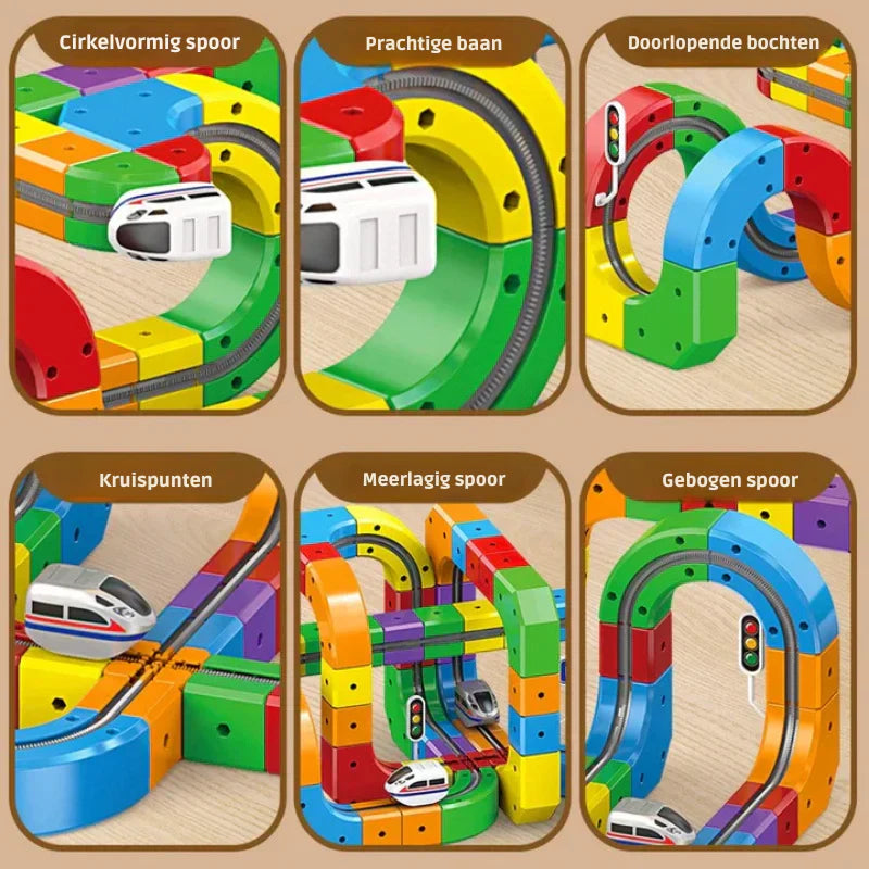 Playvero BuildSphere – Magnetyczny System Konstrukcyjny z Torami dla Kreatywnej i Edukacyjnej Zabawy