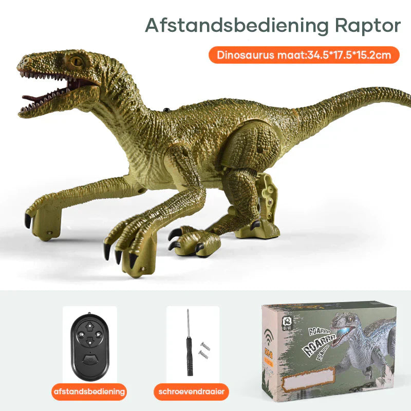 Dinozaur RC Velociraptor – Realistyczne Ruchy z Dźwiękiem i Pilotem