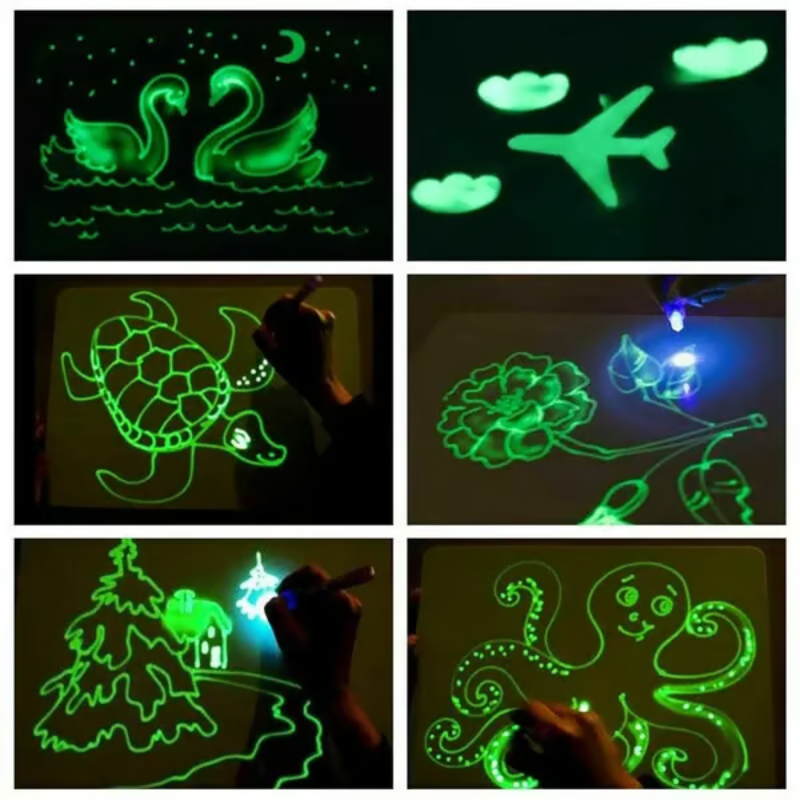 Kidvanta Play LumiDraw Tablet do Rysowania dla Dzieci – Wielokrotnego Użytku Edukacyjna Tablica Rysunkowa od 2 Lat