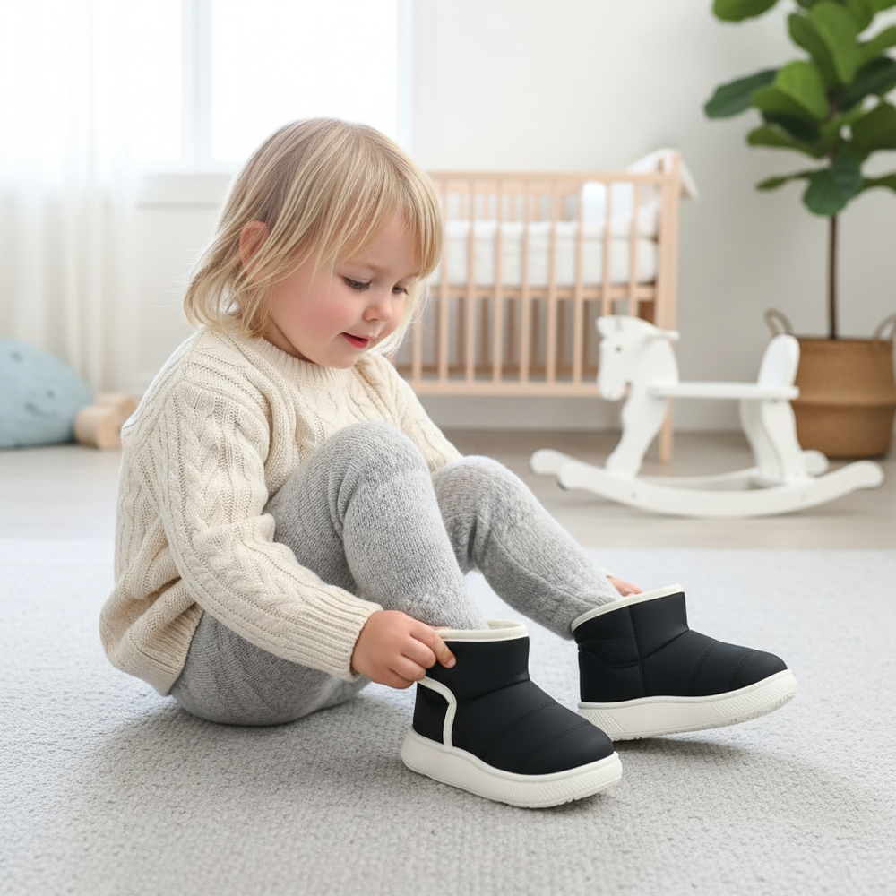 Comfy Boots Buty Dziecięce – Ciepło Ocieplane, Antypoślizgowe i Łatwe w Zakładaniu dla 3-4 Lat