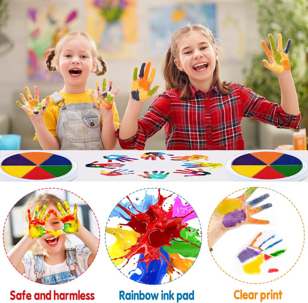 Zmywalne Farby Palcowe dla Dzieci – Zestaw ColorJoy ColorPlay