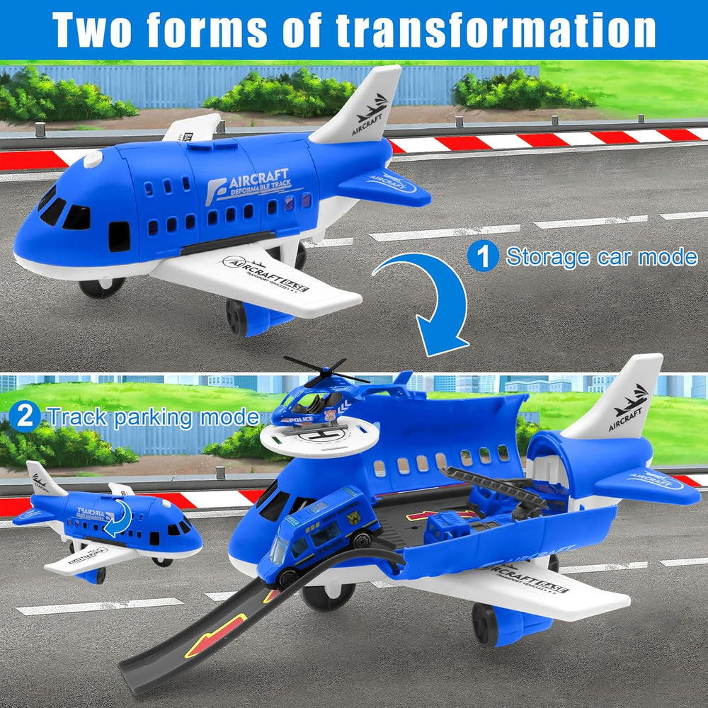 SkyPort Adventure Playset – Edukacyjna Zabawka Lotnisko dla Dzieci 3+ | Kreatywna Zabawa w Role i Rozwój Motoryki