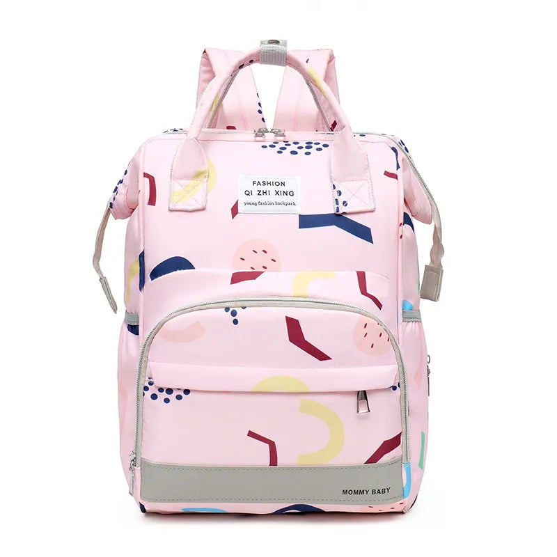 Plecak na pieluchy z izolowanymi kieszeniami | NomadiCare Urban Diaper Backpack – Przestronny, wodoodporny plecak przewijający dla rodziców