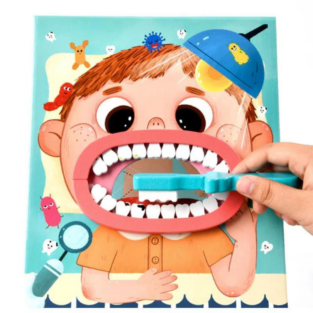 Zestaw Zabawkowy Dentysta dla Dzieci – Edukacyjna Zabawka Lekarska & Zabawa w Role 3+ Lat