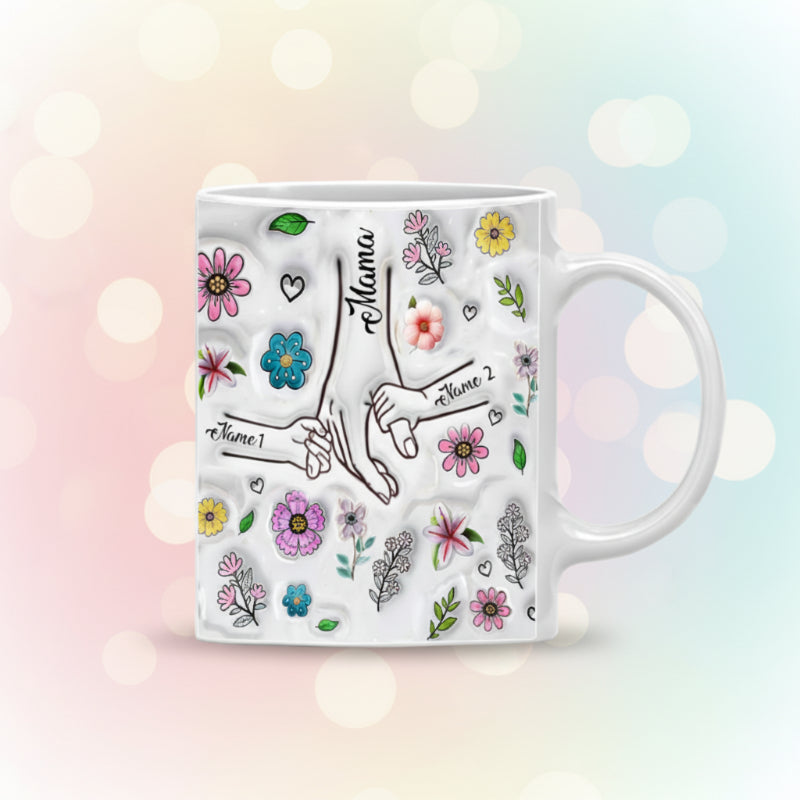 NameMug Personalizowany Kubek na Dzień Matki – Wyjątkowy Prezent z Imieniem