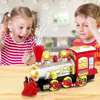 Pociąg do Baniek dla Dzieci – Edukacyjna i Interaktywna Zabawka dla Aktywnej Zabawy i Rozwoju Motorycznego