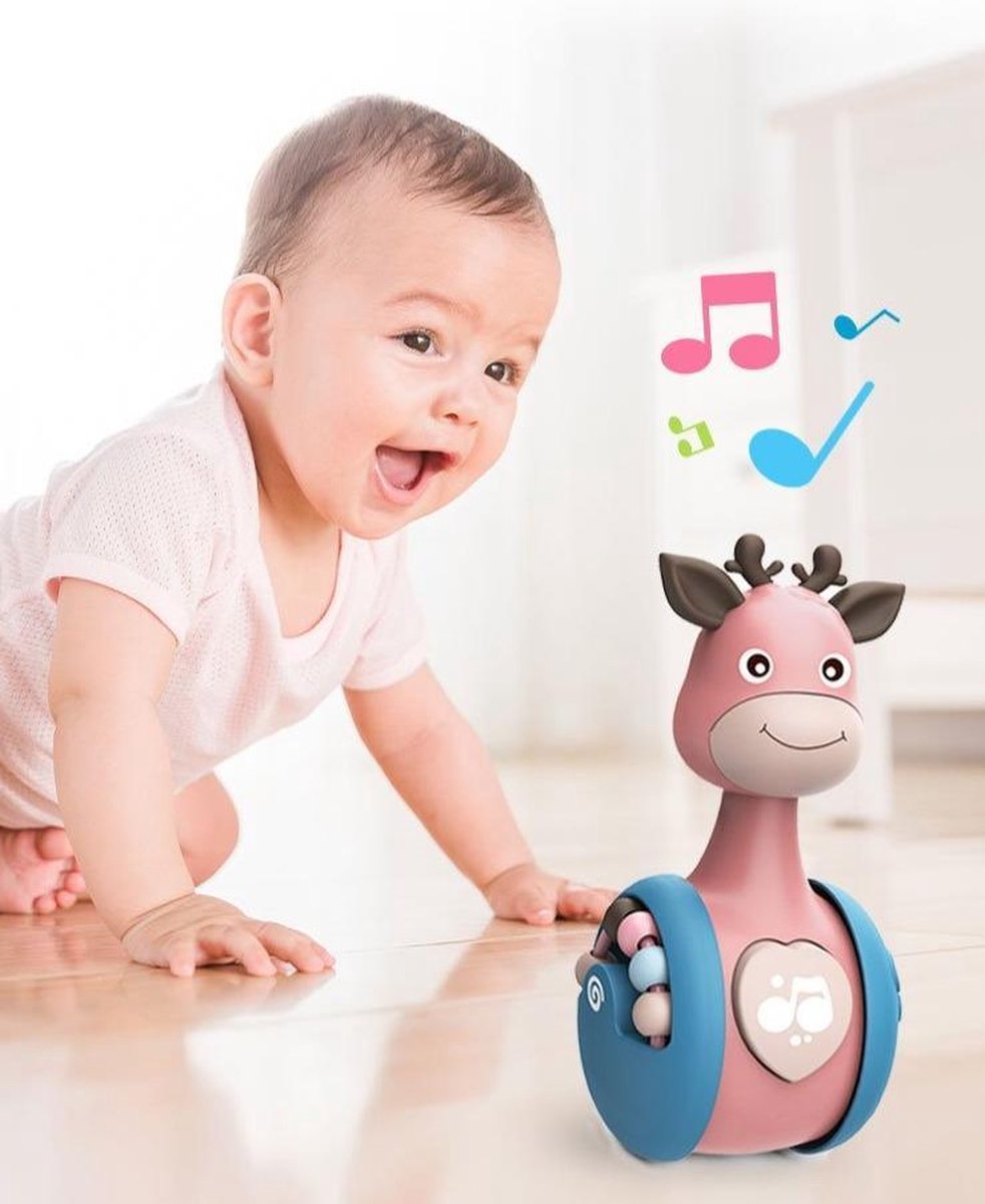 Interaktywna Przechylanka dla Niemowląt – LittleMoose TumbleTune