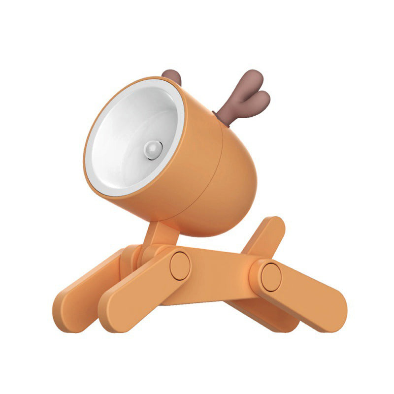 Lampka Nocna Piesek dla Dzieci – Elastyczne LED Ciepłe Światło USB do Ładowania