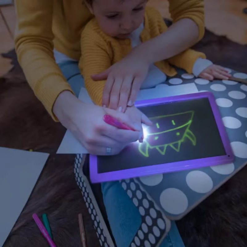 Kidvanta Play LumiDraw Tablet do Rysowania dla Dzieci – Wielokrotnego Użytku Edukacyjna Tablica Rysunkowa od 2 Lat