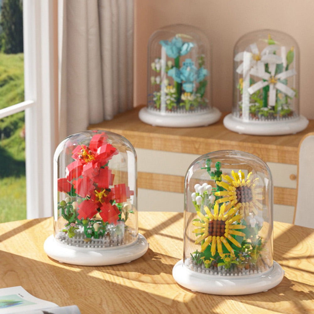 Botaniczny Zestaw do Budowy Kwiatów dla Dzieci – FloraForge Botanical Kit Kreatywna Dekoracja 14+