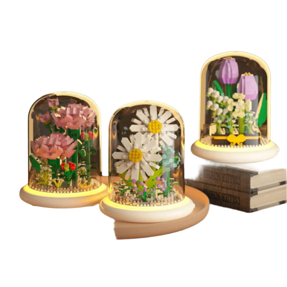 Botaniczny Zestaw do Budowy Kwiatów dla Dzieci – FloraForge Botanical Kit Kreatywna Dekoracja 14+