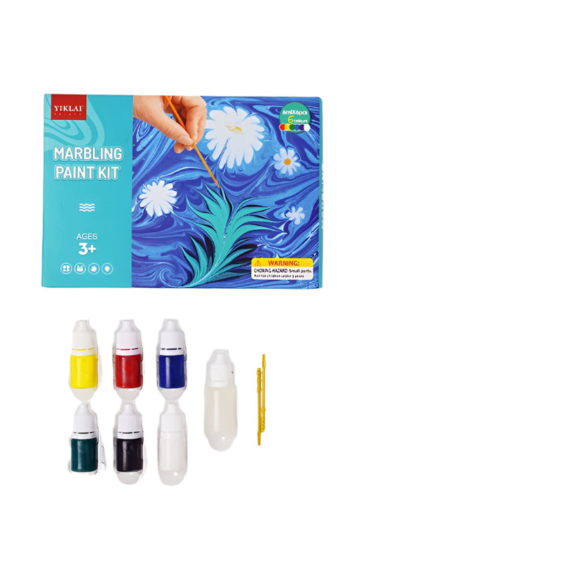 AquaMira Marble Art Kit – Kompletny Zestaw do Malowania na Wodzie dla Wyjątkowych Kreacji