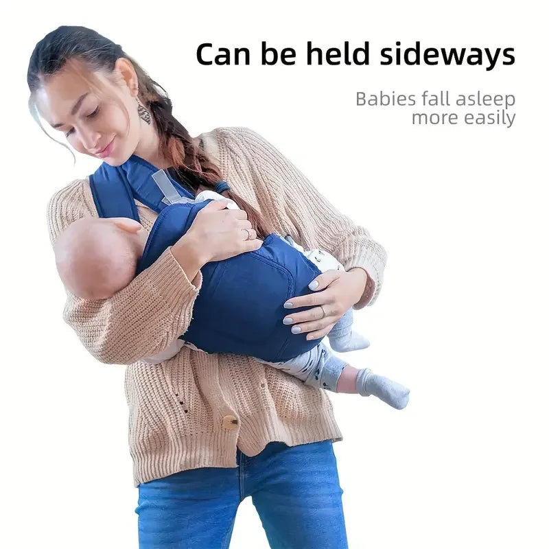 ParentNest CarryEase 4-w-1 Nosidełko Ergonomiczne – Wygodne i Bezręczne dla Niemowląt od 0 do 36 Miesięcy