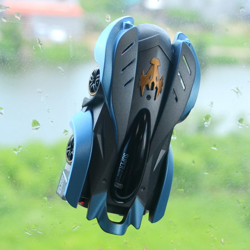 VerticalRover Samochód RC – Auto Kaskaderskie na Ściany i Sufity z LED i Pilotem
