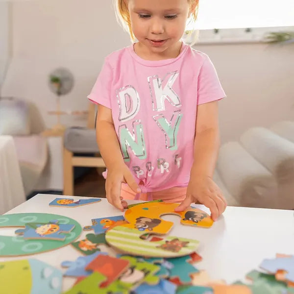 Montessori Puzzle Cyfrowe dla Dzieci – Nauka Liczenia z Liczbami Sensorycznymi