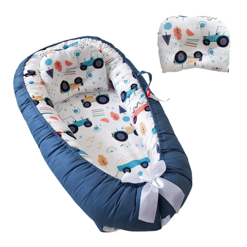 CozyDream BabyNest Ergonomiczny Kokon – Wygodne i Bezpieczne Łóżeczko dla Niemowląt 0–24 Miesiące