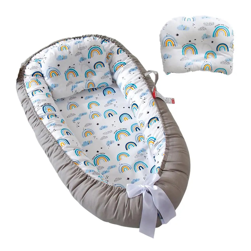 CozyDream BabyNest Ergonomiczny Kokon – Wygodne i Bezpieczne Łóżeczko dla Niemowląt 0–24 Miesiące